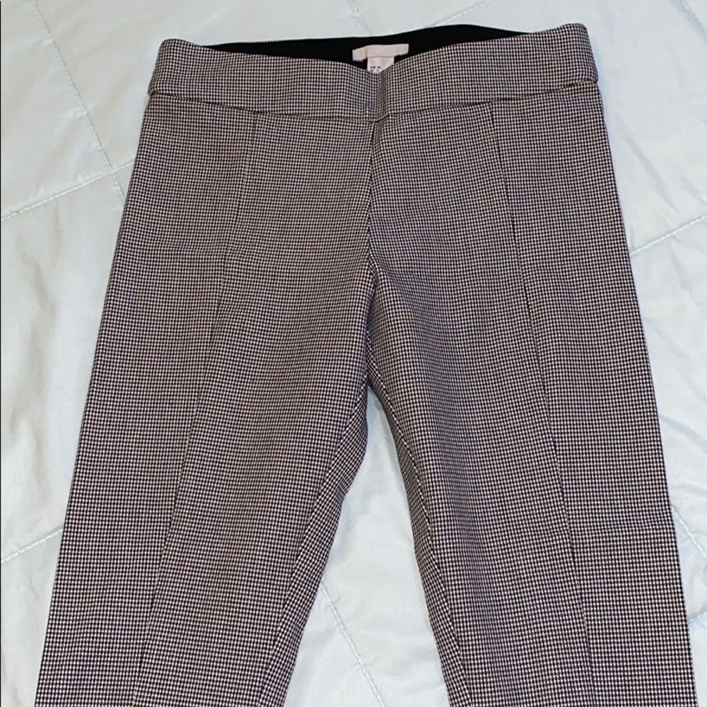 H&M houndstooth print leggings